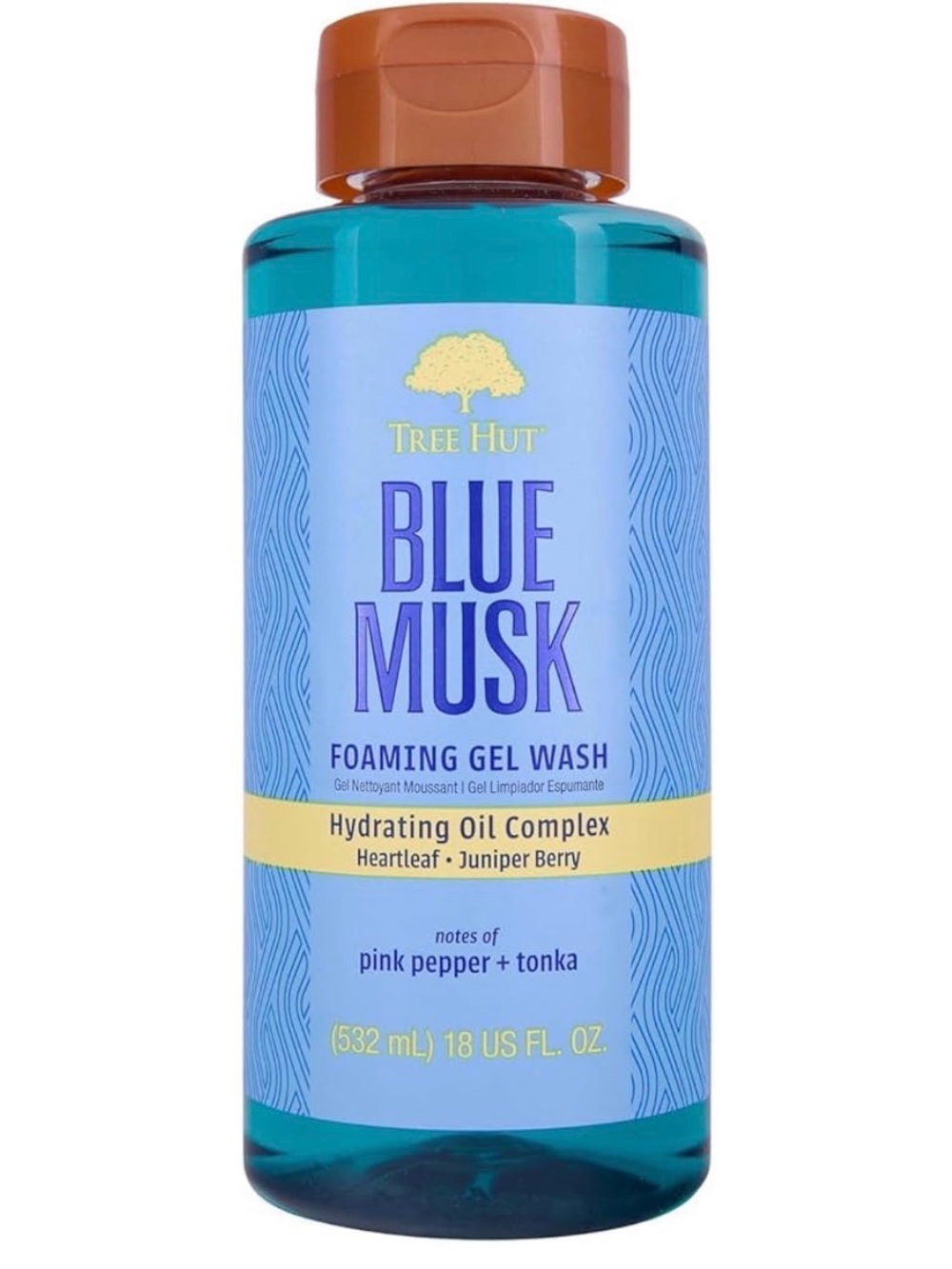 Tree Hut Blue Musk Foaming Gel Body Wash